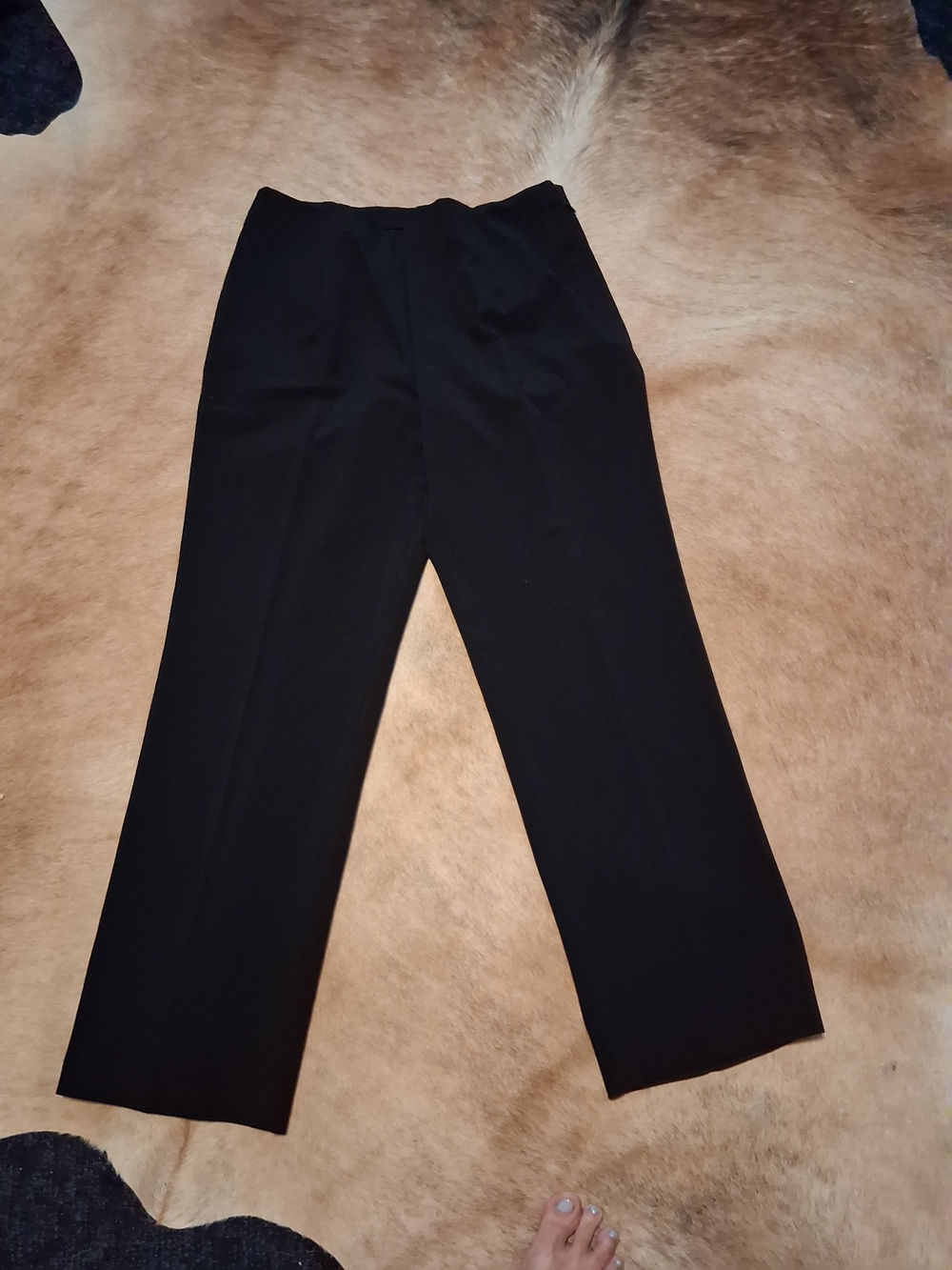 Investments Straight-Leg Black Women’s Pants